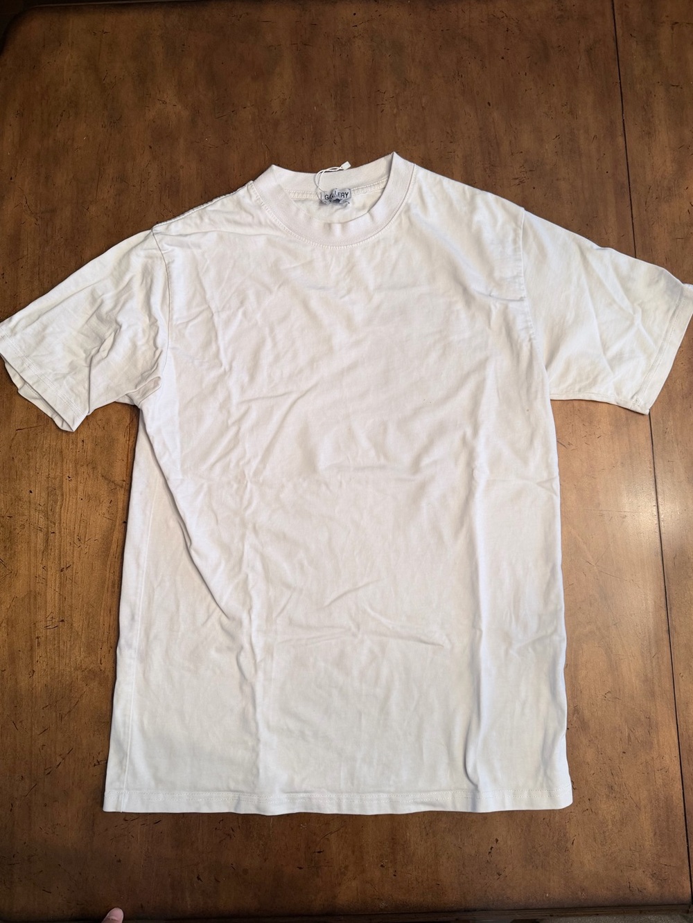 Gallery Dept. White Heavyweight Crew Neck T-Shirt Men’s Minimalist Blank Tee